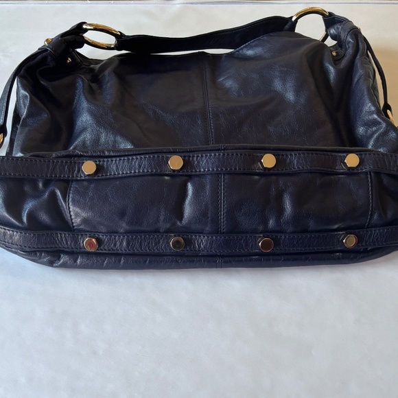 Rebecca Minkoff Nikki Hobo in Dark Navy Blue - Picture 8 of 13